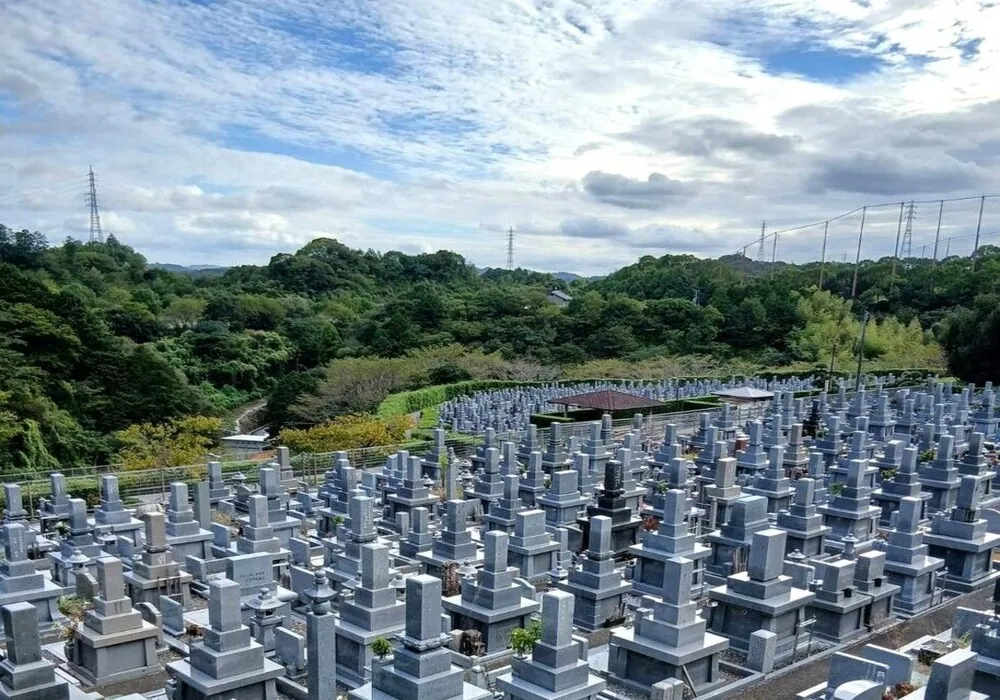 高知市営 鴻ノ森墓地公園 風景