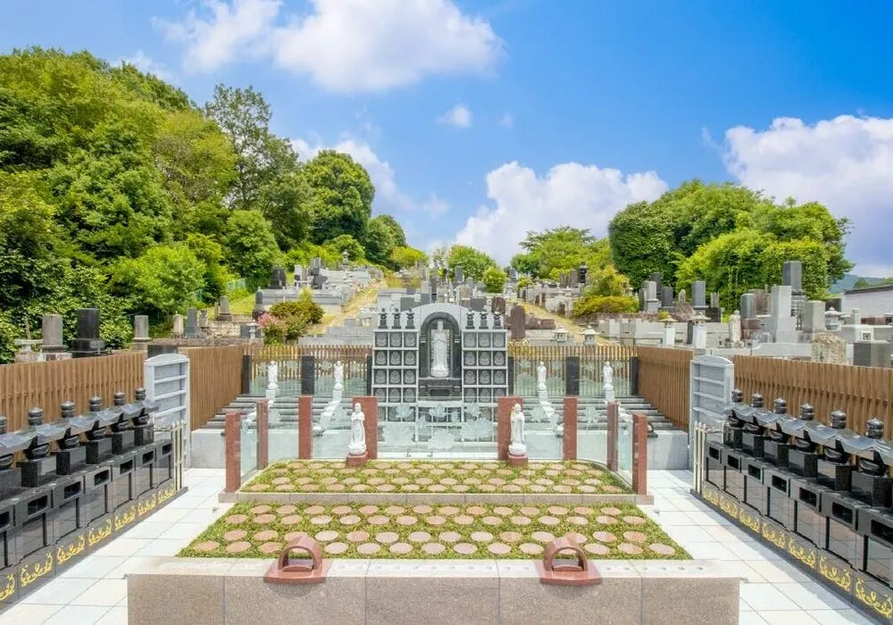 観音寺(栃木県益子町)永代供養墓・樹木葬 全景