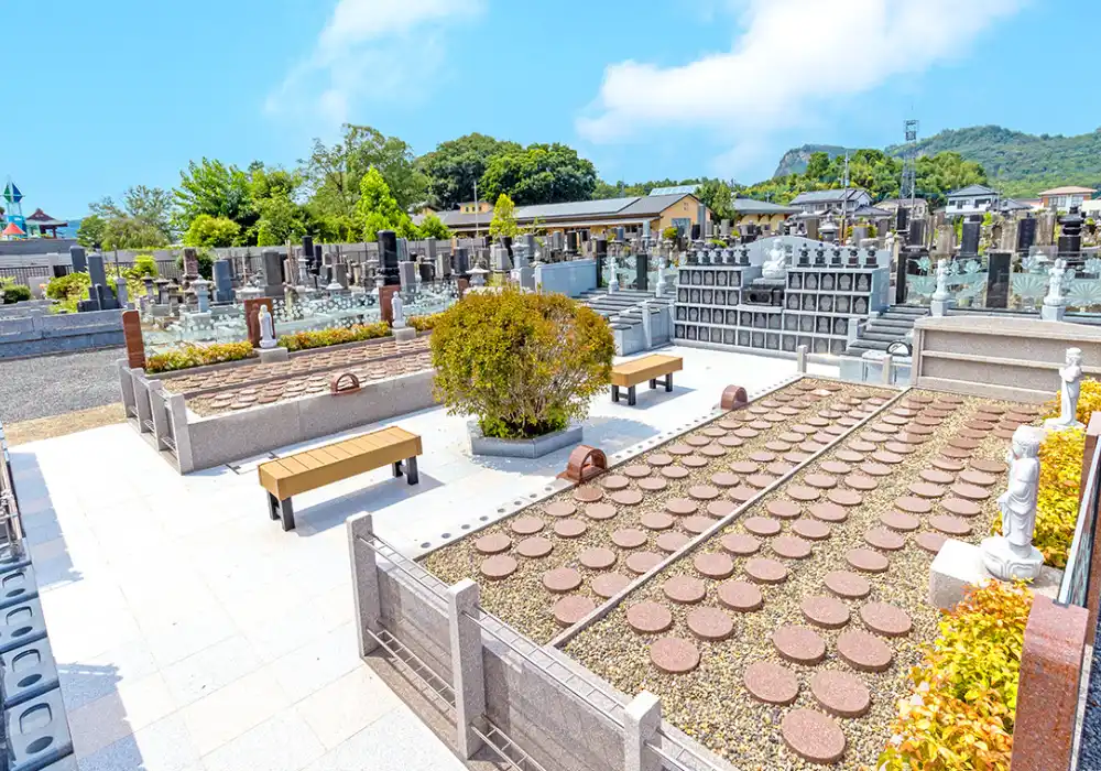恵生院(栃木市) 永代供養付個別墓 樹木葬 全景